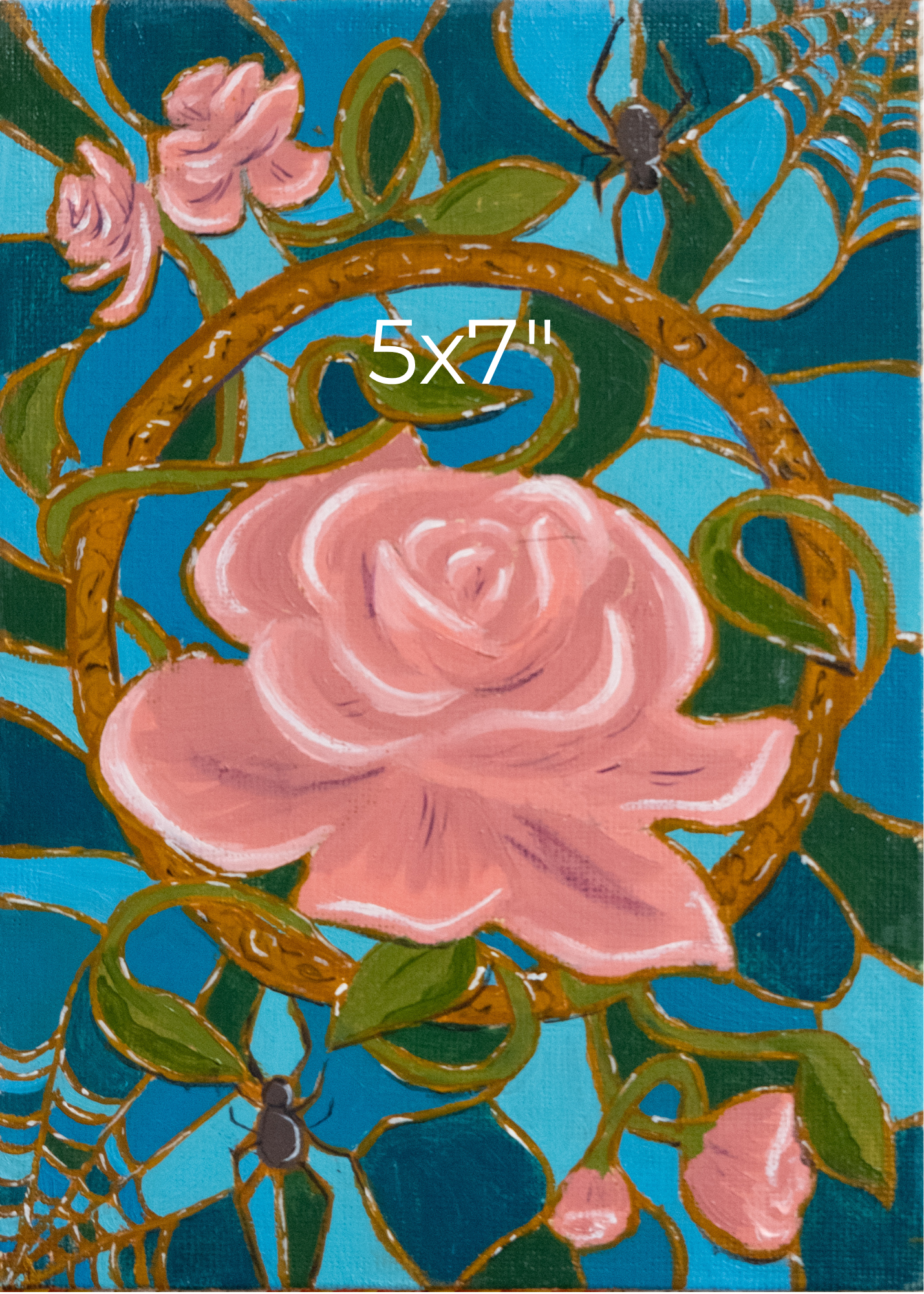 Flower Mosaic Print